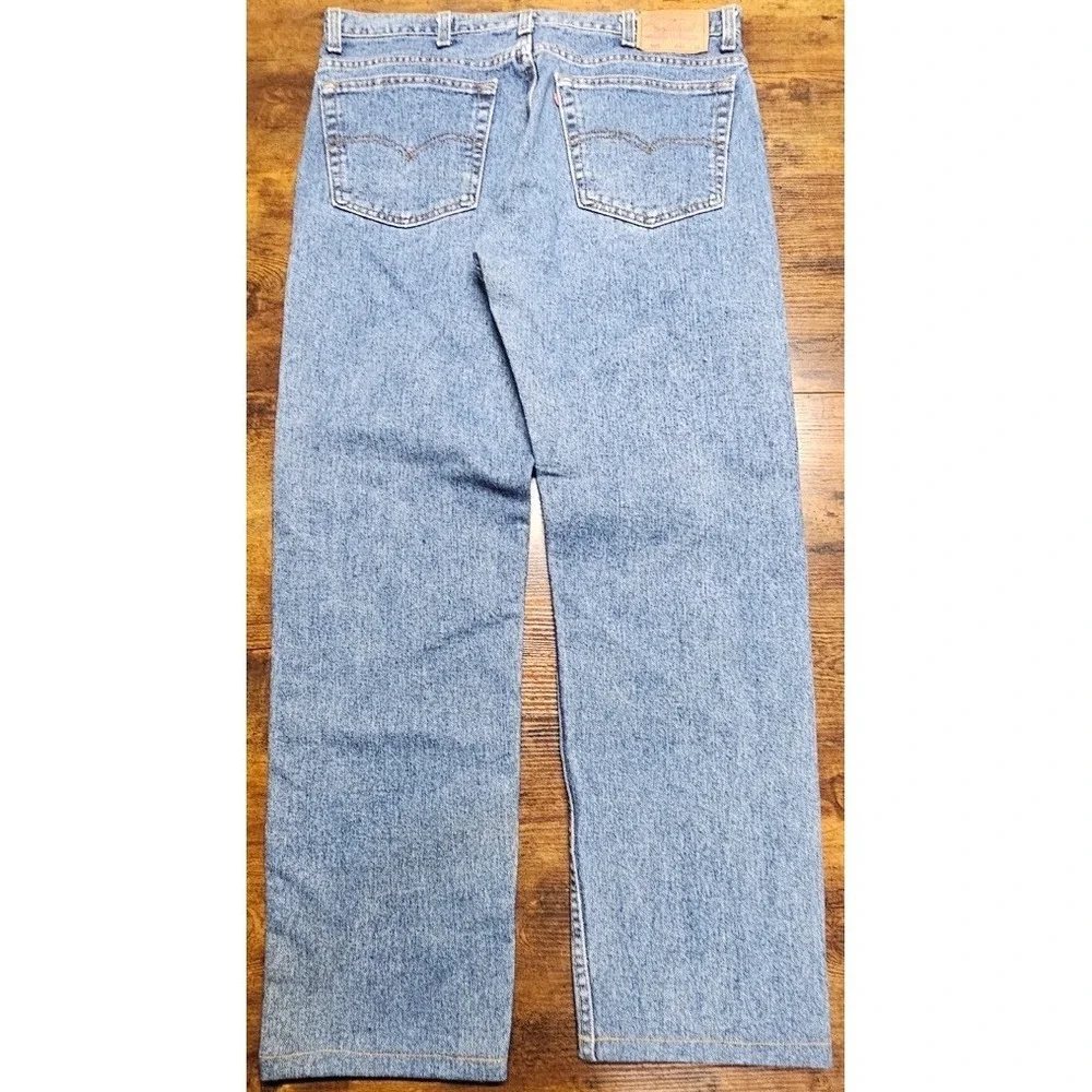 VTG 90s Levi's 505 Regular Fit Straight Leg 100% Cotton Jeans Men's 38x31